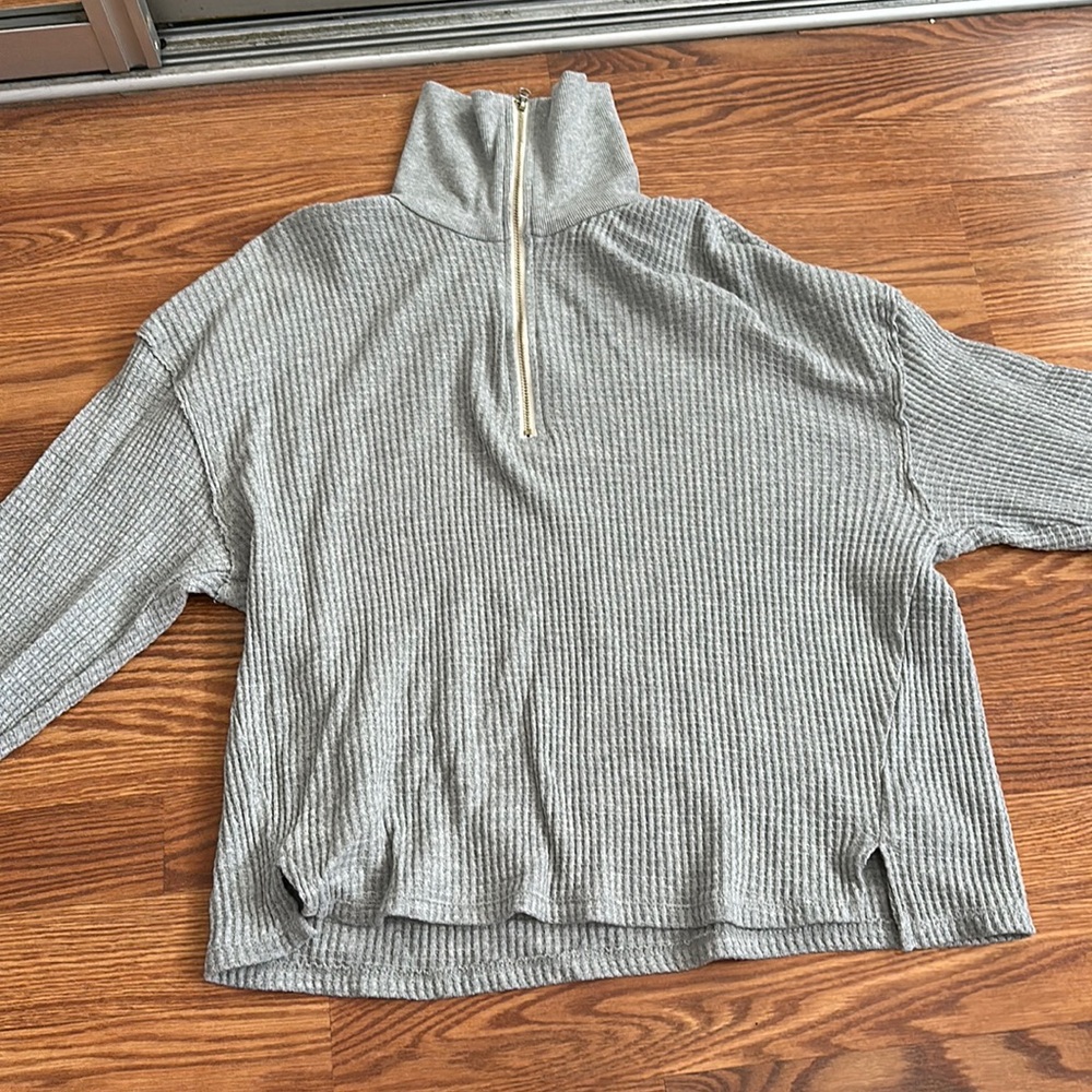Women’s 2 piece waffle knit sweat set